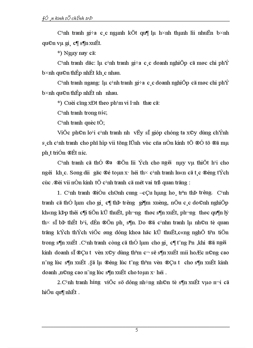 image for page cạnh tranh trong nền kinh tế thị trường định hướng xã hội chủ nghĩa ở Việt Nam 1