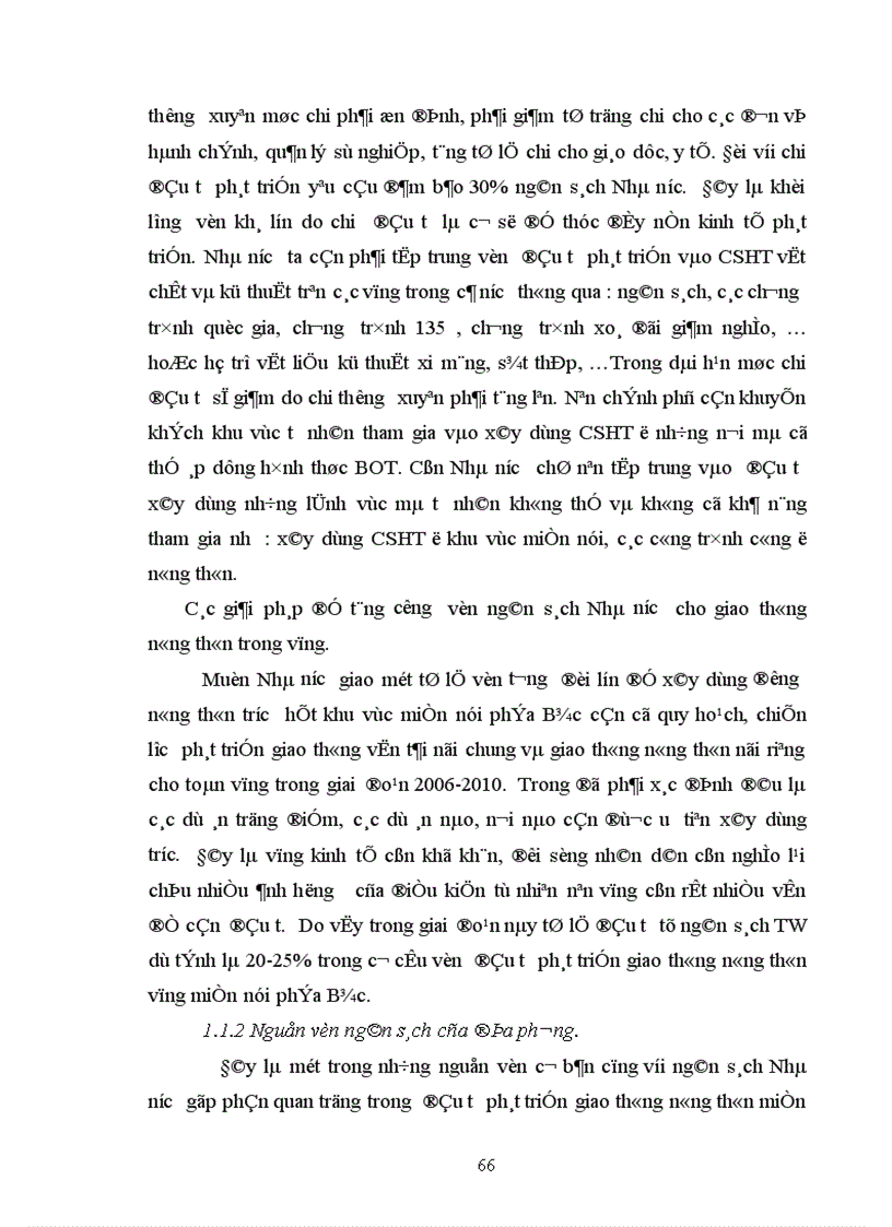 image for page Một số giải pháp thu hút vốn đầu tư phát triển giao thông nông thôn ở miền núi phía Bắc trong thời kỳ CNH HĐH nông nghiệp nông thôn