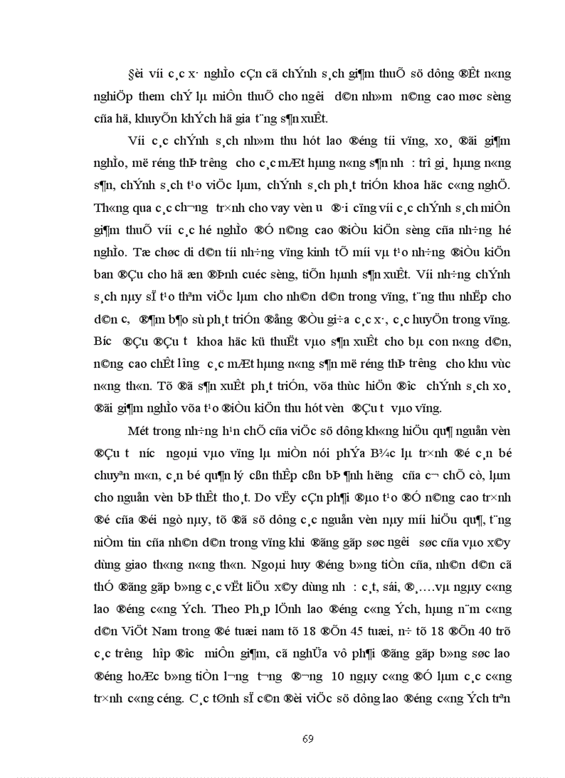 image for page Một số giải pháp thu hút vốn đầu tư phát triển giao thông nông thôn ở miền núi phía Bắc trong thời kỳ CNH HĐH nông nghiệp nông thôn