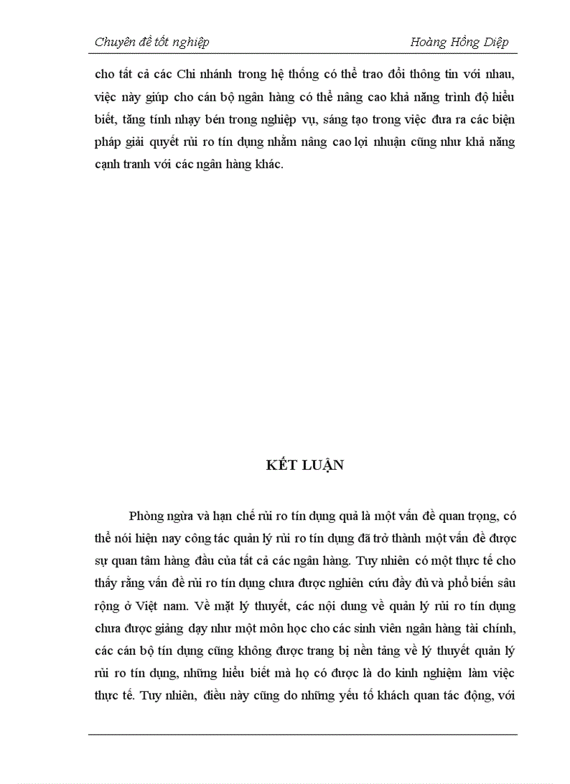 image for page Phòng ngừa và hạn chế rủi ro tín dụng tại Chi nhánh Ngân hàng ĐT PT Lạng sơn