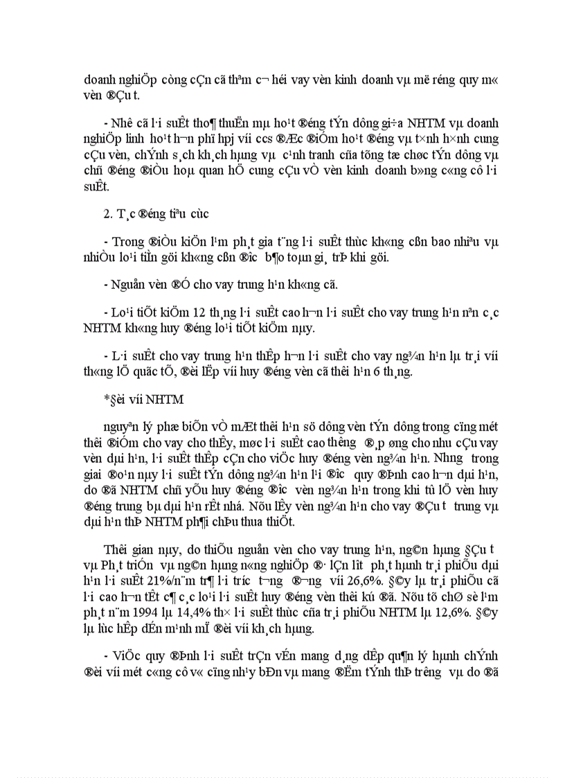 image for page Các chính sách lãi suất được thực hiện ở Việt Nam trong thời gian qua