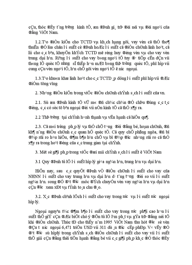 image for page Các chính sách lãi suất được thực hiện ở Việt Nam trong thời gian qua