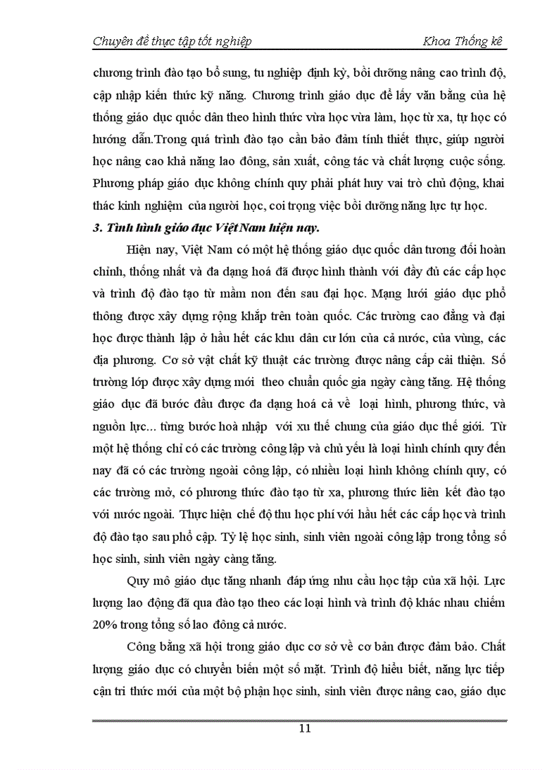 image for page Nghiên cứu thống kê tình hình giáo dục đào tạo Đại học chính quy tại trường Đại học Kinh tế quốc dân thời kỳ 1995 2004 1