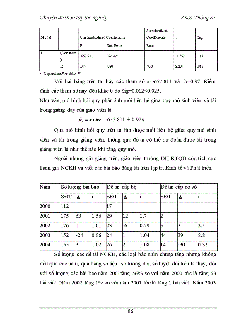 image for page Nghiên cứu thống kê tình hình giáo dục đào tạo Đại học chính quy tại trường Đại học Kinh tế quốc dân thời kỳ 1995 2004 1