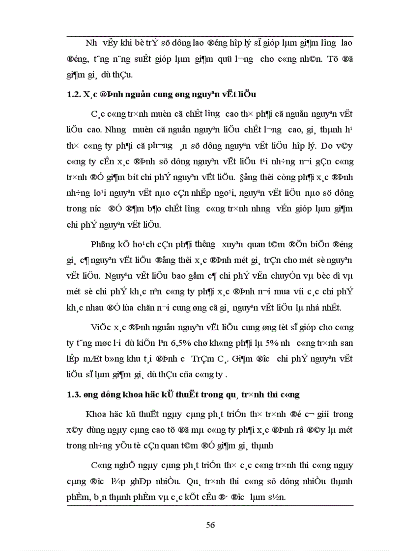 image for page Hoàn thiện việc lập giá dự thầu của Công ty cổ phần Thành Công 1