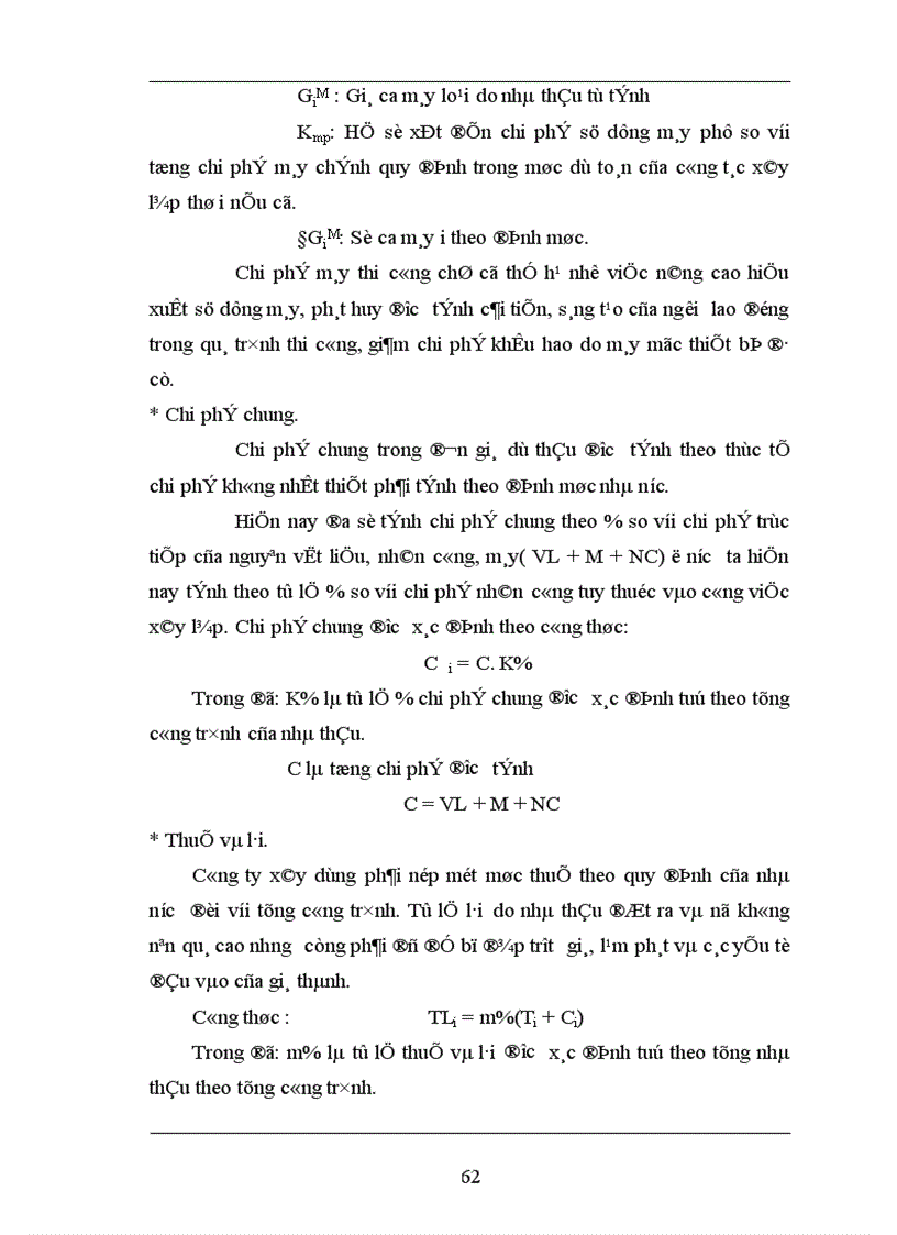 image for page Hoàn thiện việc lập giá dự thầu của Công ty cổ phần Thành Công 1