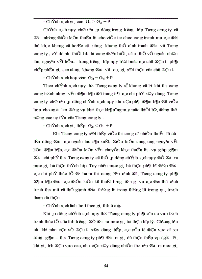 image for page Hoàn thiện việc lập giá dự thầu của Công ty cổ phần Thành Công 1