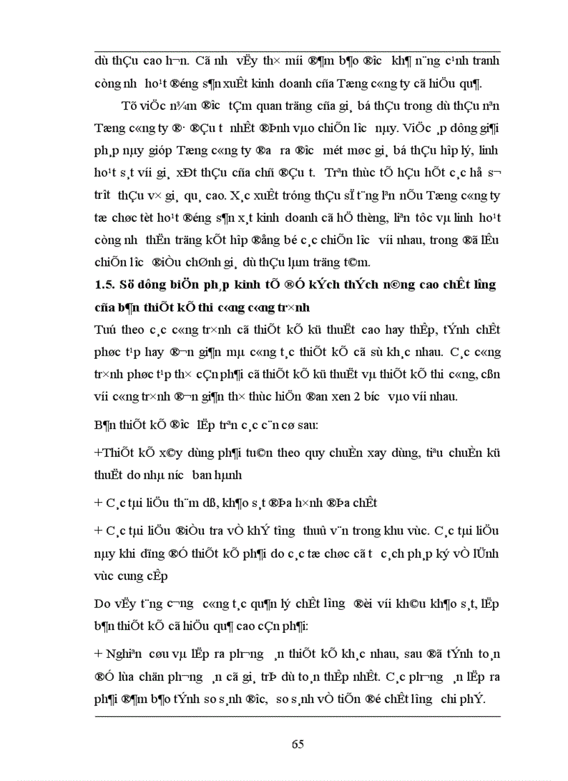 image for page Hoàn thiện việc lập giá dự thầu của Công ty cổ phần Thành Công 1