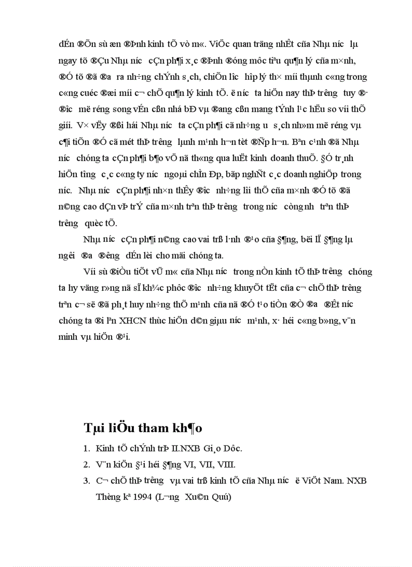 image for page Vai trò kinh tế của Nhà nước trong nền kinh tế thị trường định hướng xã hội chủ nghĩa ở nước ta hiện nay 1