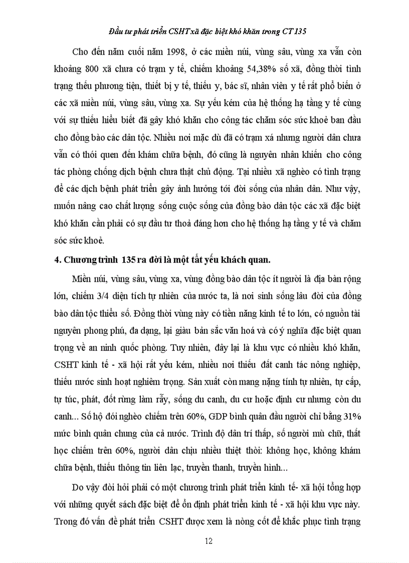 image for page Đầu tư phát triển CSHT xã đặc biệt khó khăn trong CT 135