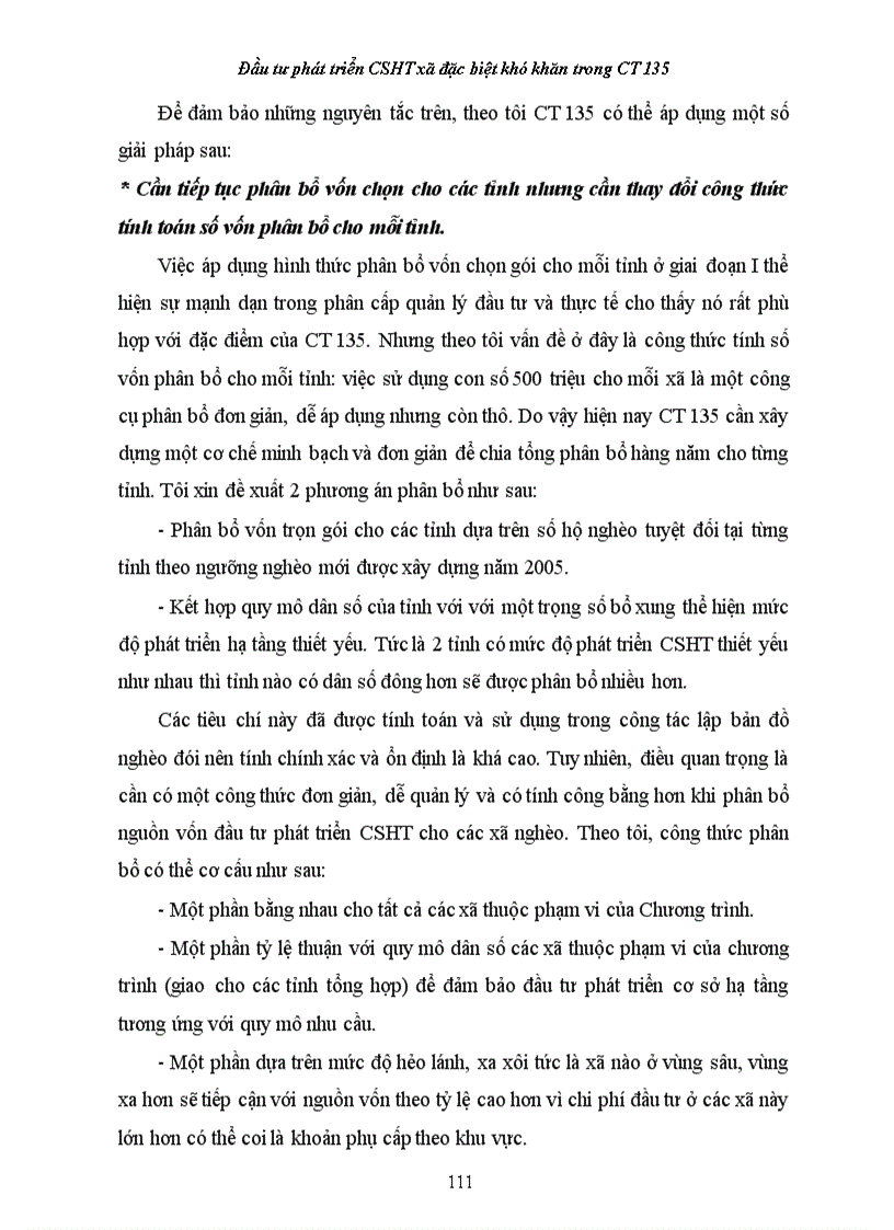 image for page Đầu tư phát triển CSHT xã đặc biệt khó khăn trong CT 135