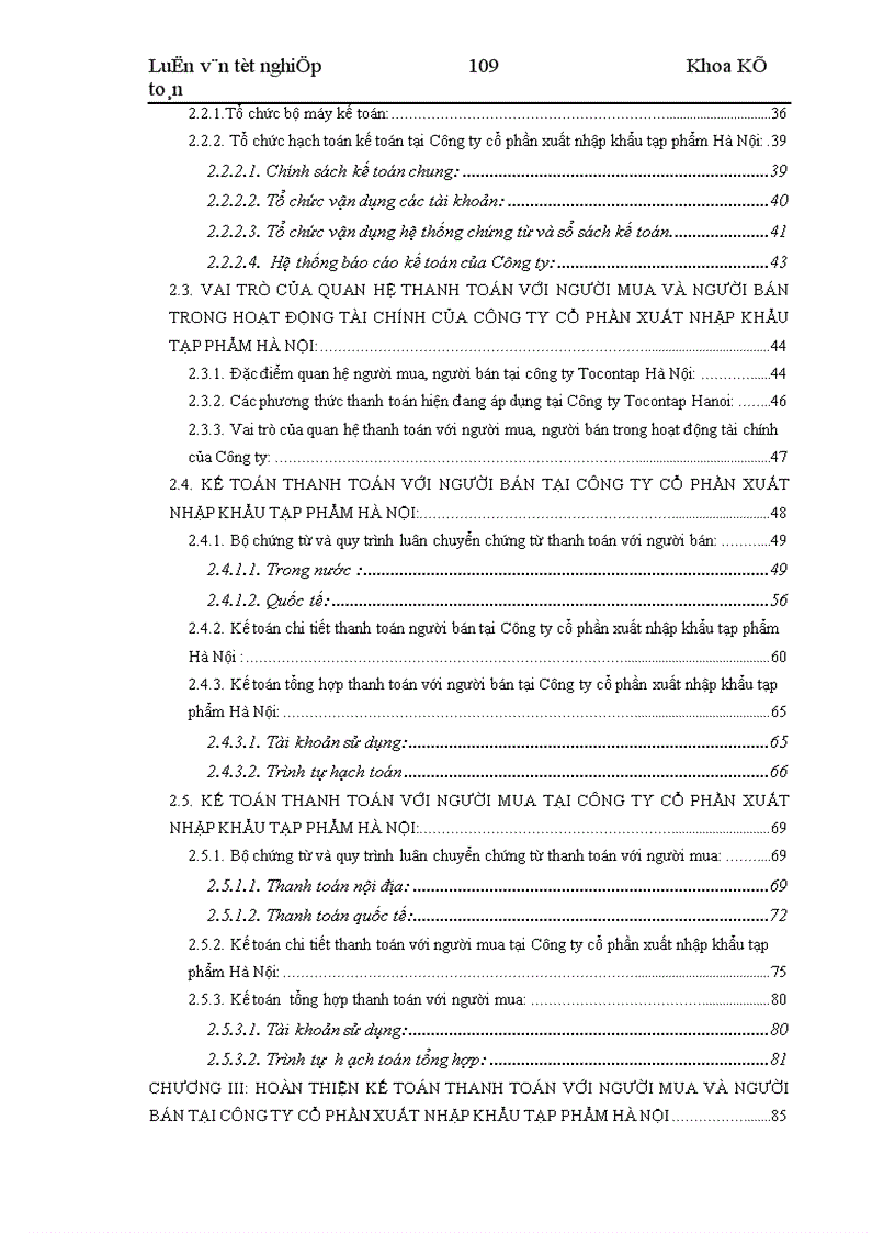image for page Hoàn thiện kế toán các nghiệp vụ thanh toán với người mua và người bán tại Công ty cổ phần xuất nhập khẩu tạp phẩm Hà Nội 1