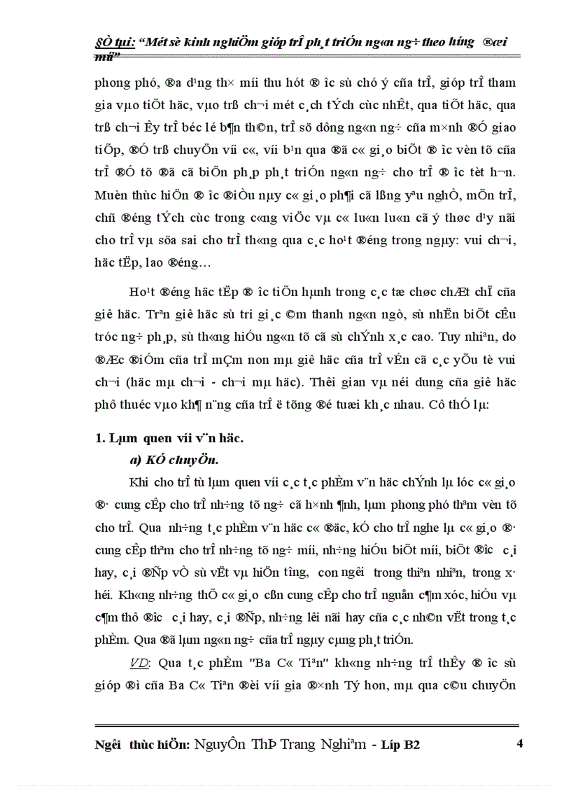 image for page Một số kinh nghiệm giúp trẻ phát triển ngôn ngũ theo hướng đổi mới 1