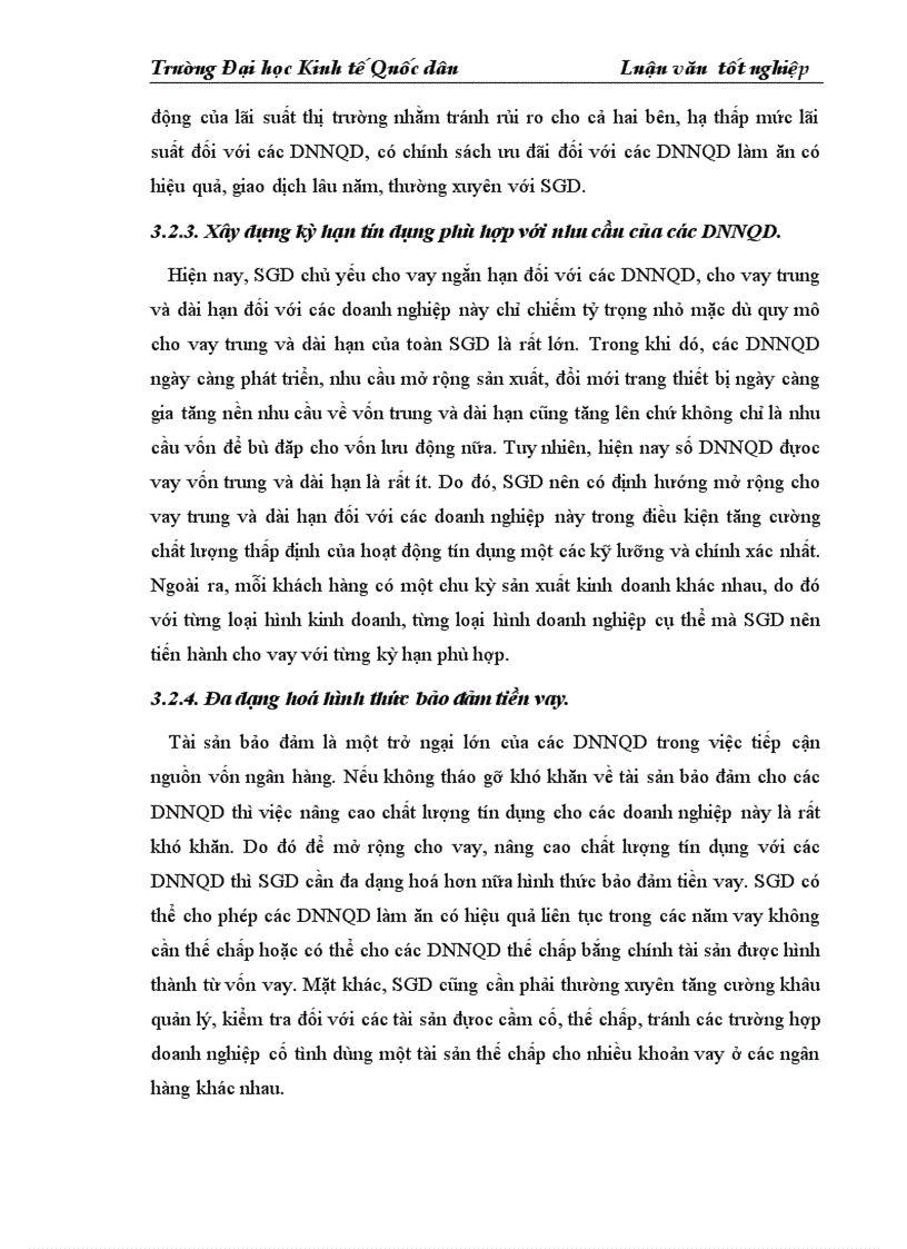 image for page Giải pháp nâng cao chất lượng tín dụng đối với doanh nghiệp ngoài quốc doanh tại Sở giao dịch Ngân hàng Đầu tư và phát triển Việt Nam 1