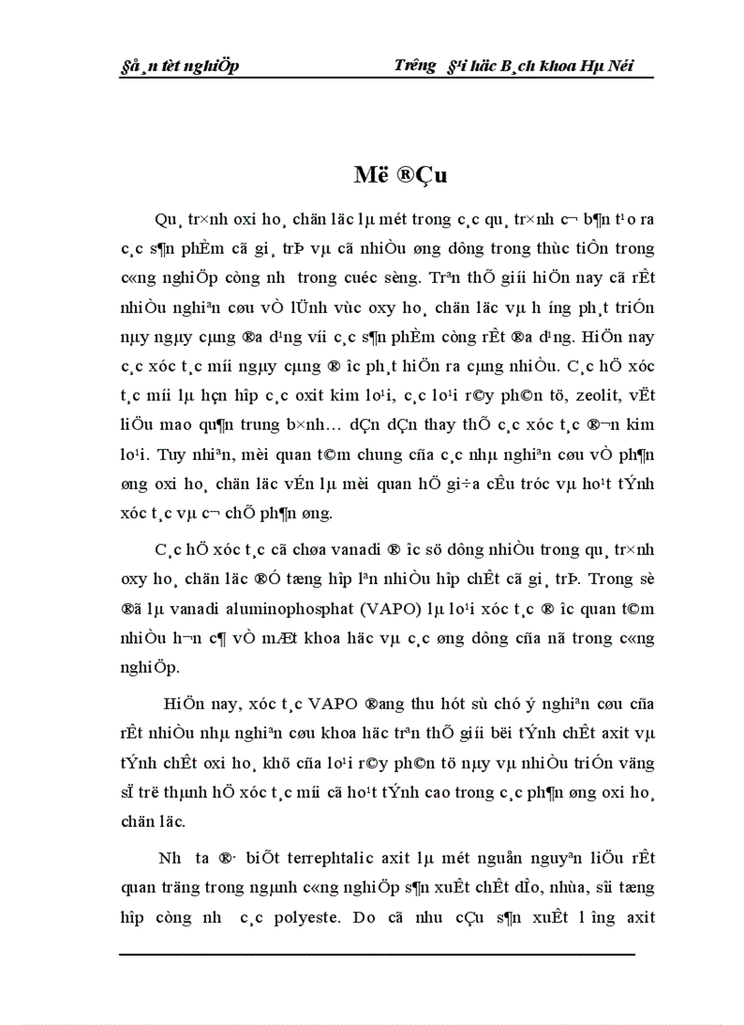image for page Đồ án tốt nghiệp khoa hóa học