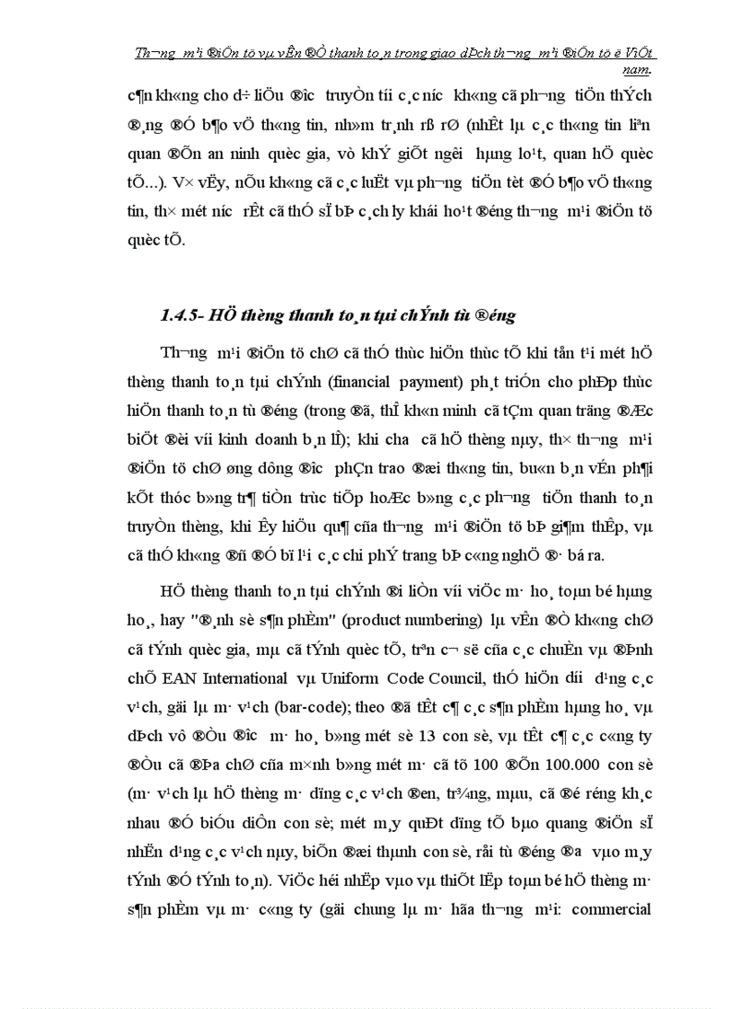 image for page Thương mại điện tử và vấn đề Thanh toán trong giao dịch thương mại điện tử ở Việt nam