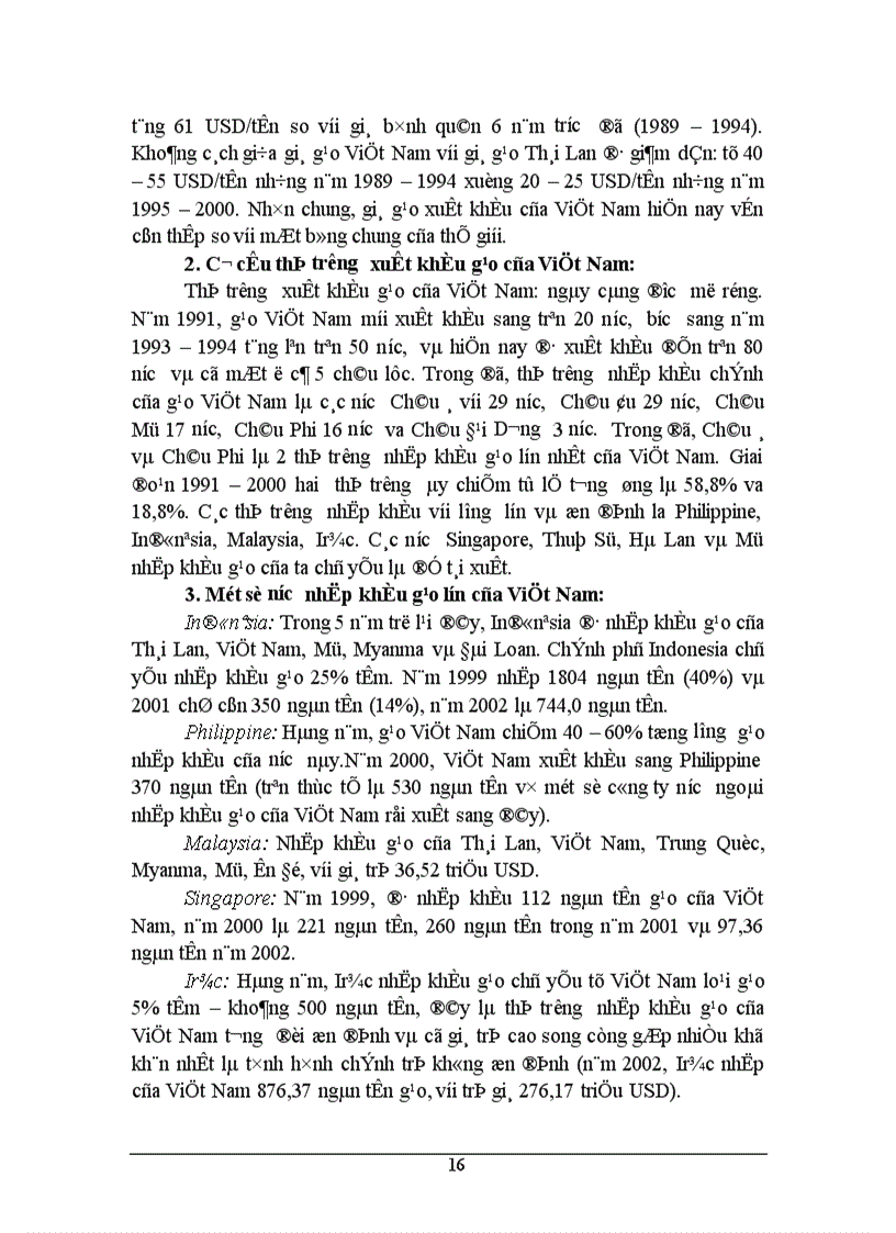 image for page Thực trạng sản xuất và biện pháp đẩy mạnh xuất khẩu gạo ra thị trường thế giới 1