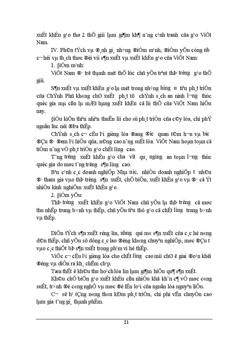 image for page Thực trạng sản xuất và biện pháp đẩy mạnh xuất khẩu gạo ra thị trường thế giới 1