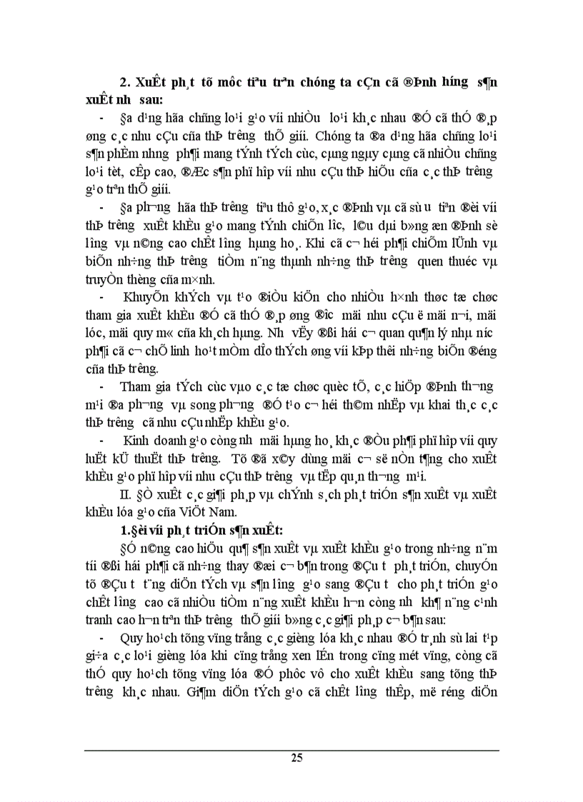 image for page Thực trạng sản xuất và biện pháp đẩy mạnh xuất khẩu gạo ra thị trường thế giới 1