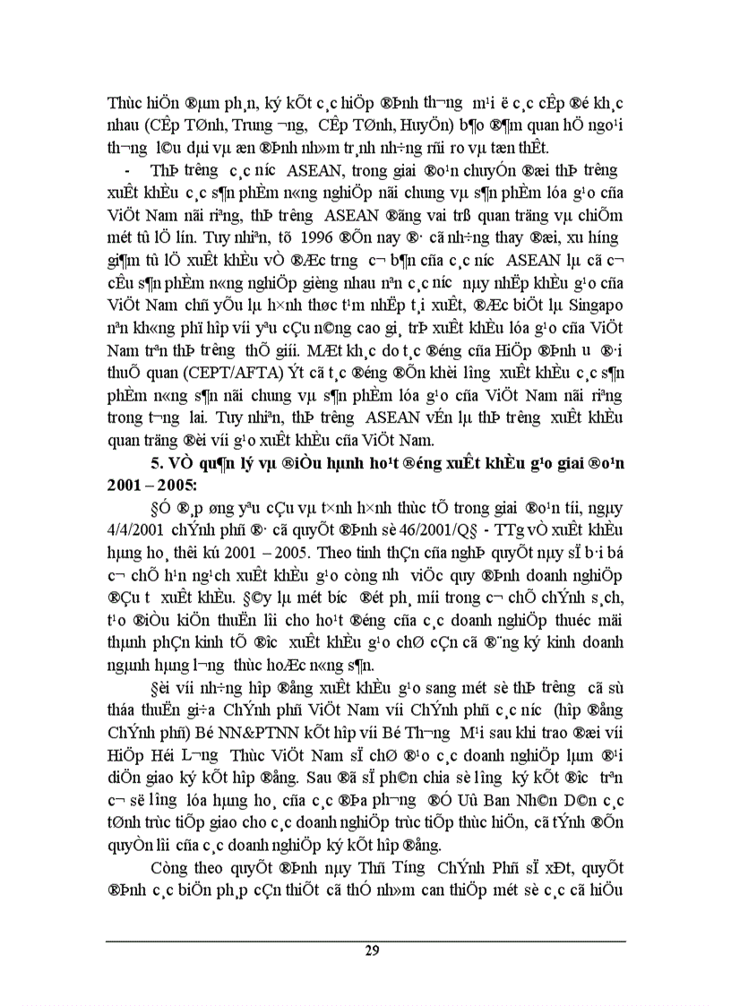 image for page Thực trạng sản xuất và biện pháp đẩy mạnh xuất khẩu gạo ra thị trường thế giới 1