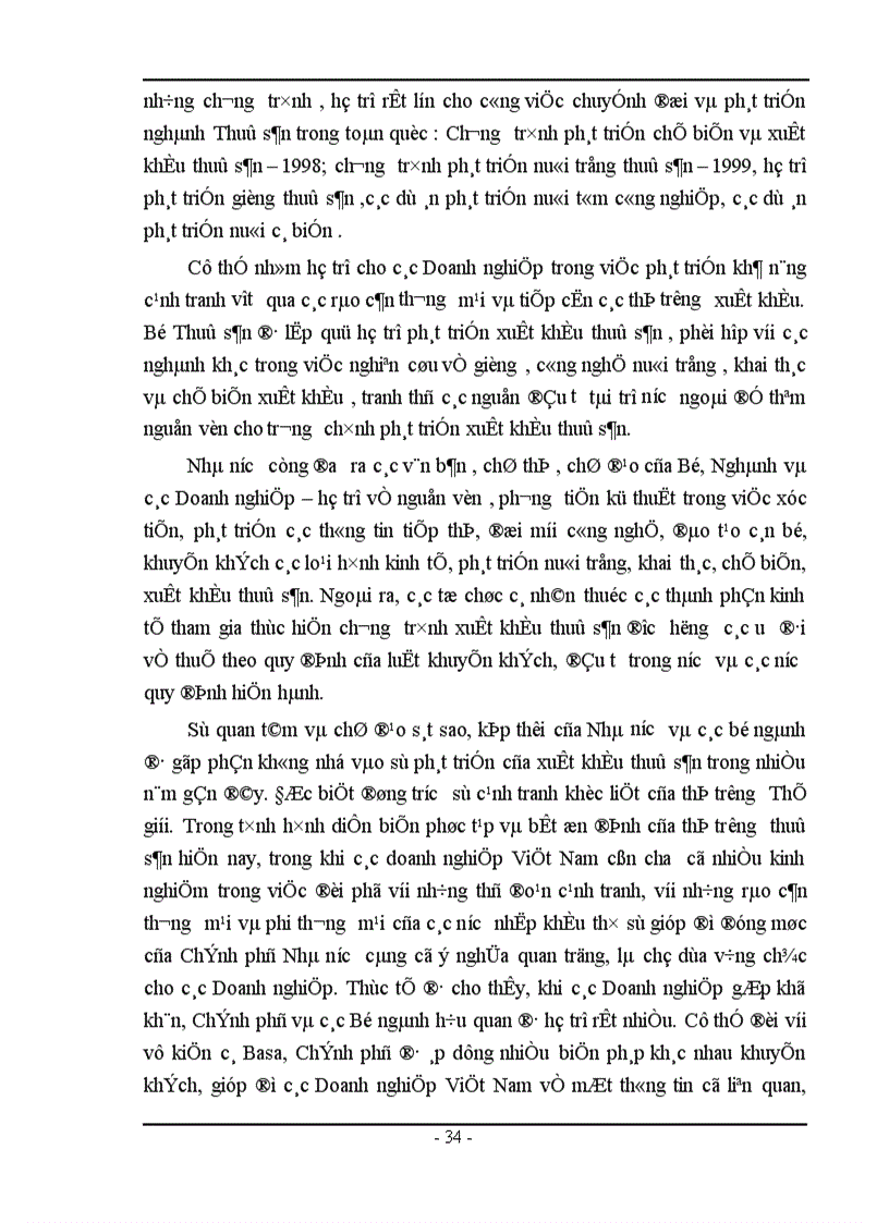 image for page Thực trạng xuất khẩu thủy sản ở việt nam