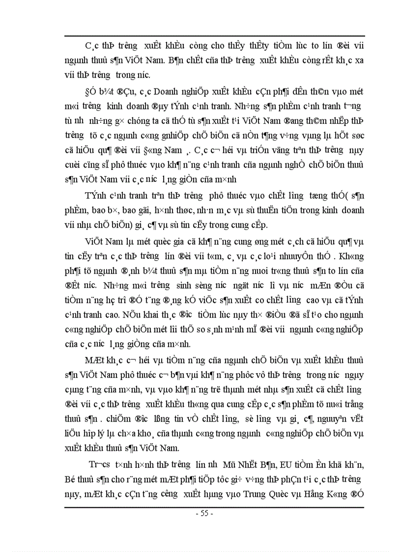 image for page Thực trạng xuất khẩu thủy sản ở việt nam