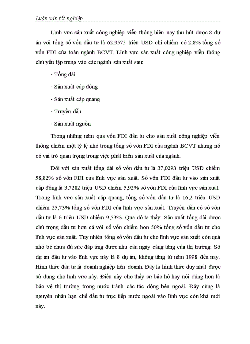 image for page Một số giải pháp nâng cao khả năng thu hút đầu tư trực tiếp nước ngoài vào Bưu chính Viễn thông Việt Nam