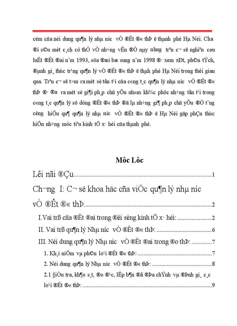 image for page Thực trạng và giải pháp tăng cường công tác quản lí nhà nước về đất đô thị trên địa bàn thành phố Hà Nội 1