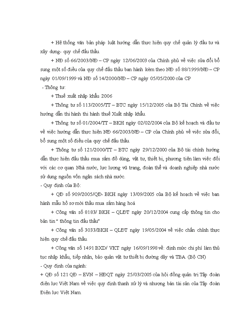 image for page Thực trạng và giải pháp nâng cao hiệu quả công tác tổ chức đấu thầu tại công ty Truyền tải điện I 1