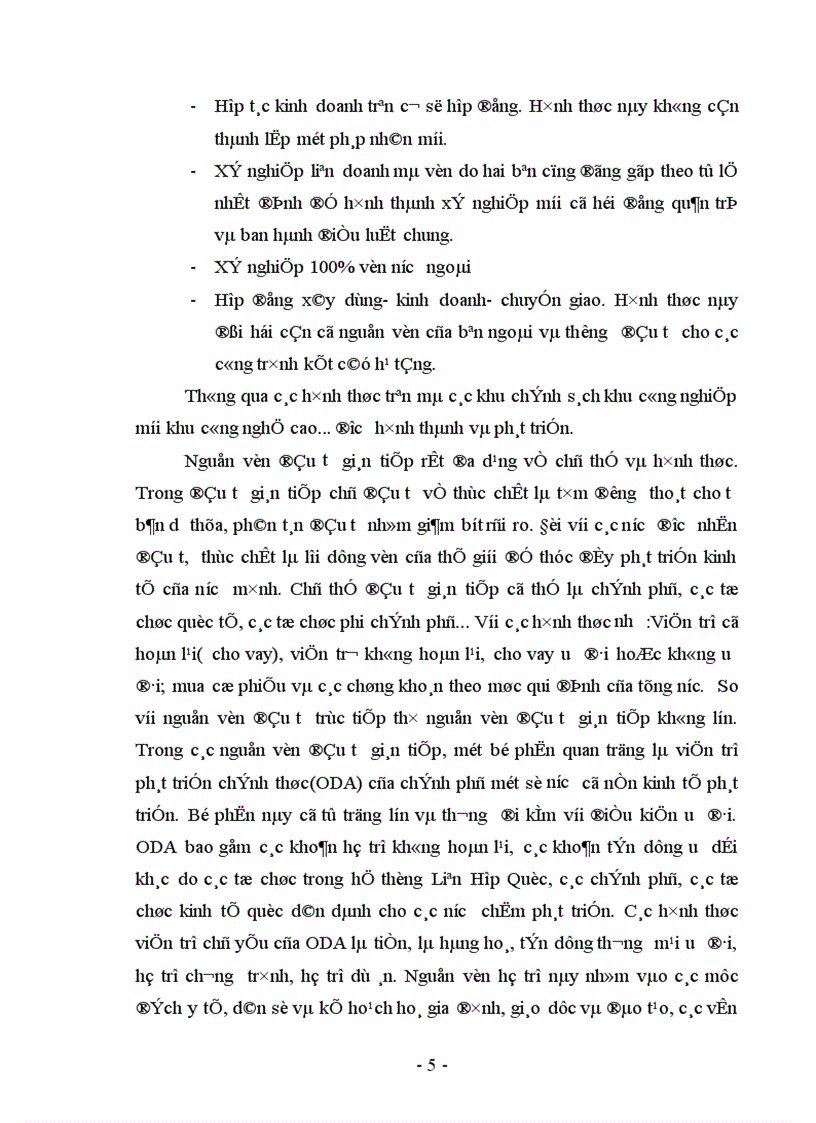 image for page Thực trạng và giải pháp để huy động và sử dụng có hiệu quả nguồn đầu tư của nước ngoài vào nước ta