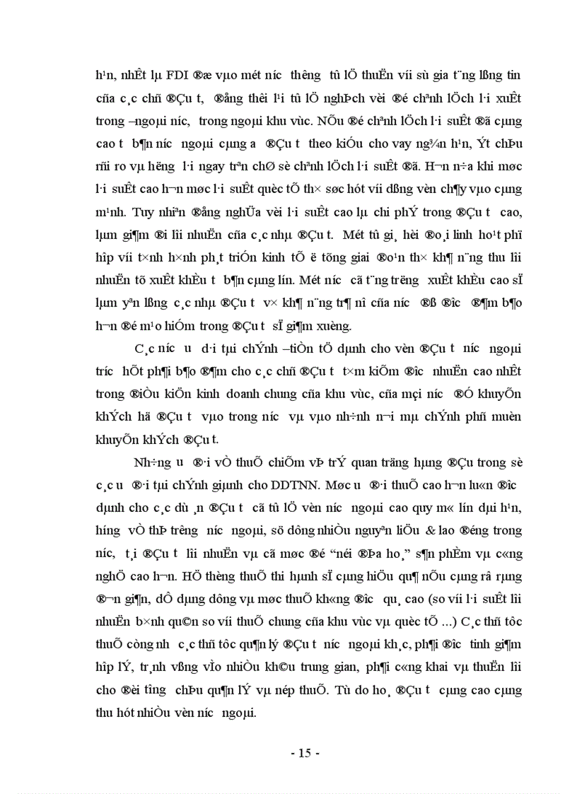 image for page Thực trạng và giải pháp để huy động và sử dụng có hiệu quả nguồn đầu tư của nước ngoài vào nước ta