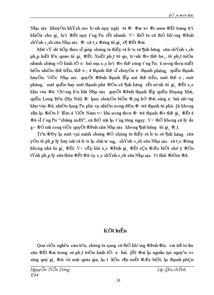 image for page Những nhân tố ảnh hưởng đến giá quyền sử dụng đất Liên hệ với thị trường bất động sản ở Việt Nam