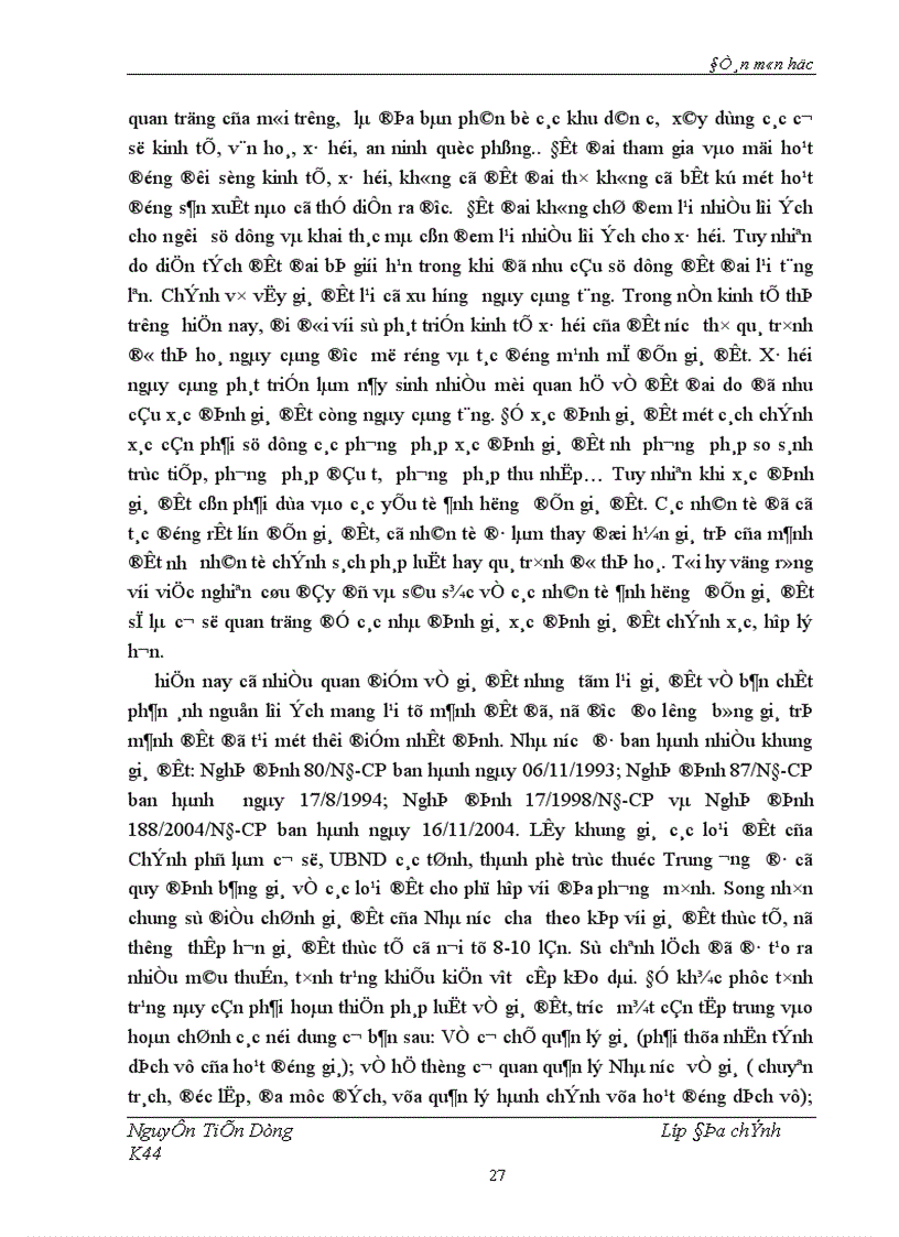 image for page Những nhân tố ảnh hưởng đến giá quyền sử dụng đất Liên hệ với thị trường bất động sản ở Việt Nam