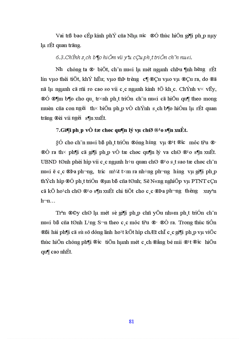 image for page Những giải pháp kinh tế chủ yếu phát triển chăn nuôi bò ở tỉnh Lạng Sơn trong thời kỳ 2001 2010