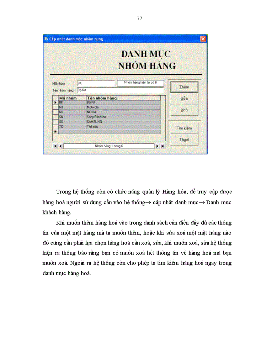 image for page Xây dựng hệ thống thông tin quản lý bán hàng tại trung tâm kinh doanh di động Viettel 1