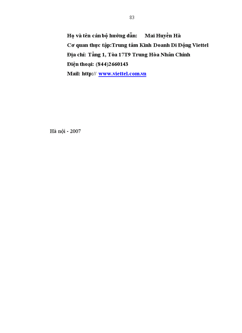 image for page Xây dựng hệ thống thông tin quản lý bán hàng tại trung tâm kinh doanh di động Viettel 1