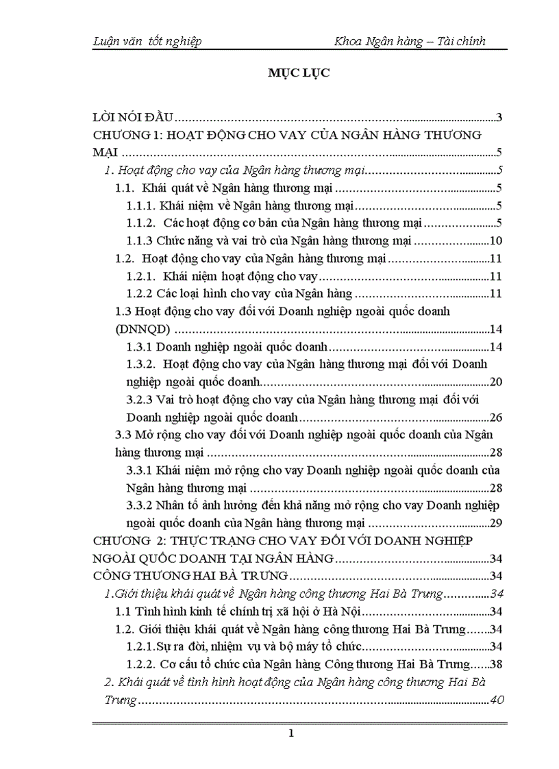 image for page Mở rộng hoạt động cho vay đối với doanh nghiệp ngoài quốc doanh tại chi nhánh ngân hàng công thương Hai Bà Trưng