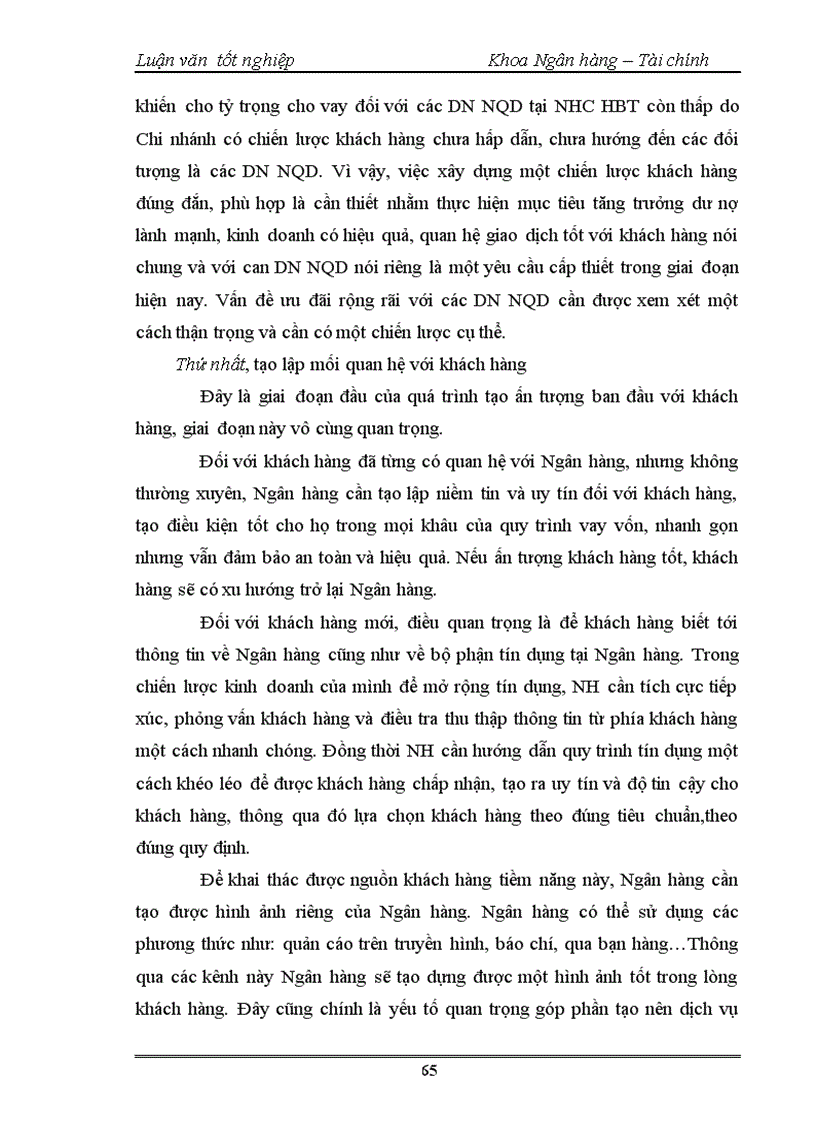 image for page Mở rộng hoạt động cho vay đối với doanh nghiệp ngoài quốc doanh tại chi nhánh ngân hàng công thương Hai Bà Trưng