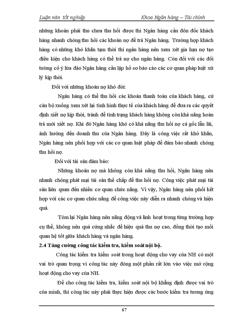 image for page Mở rộng hoạt động cho vay đối với doanh nghiệp ngoài quốc doanh tại chi nhánh ngân hàng công thương Hai Bà Trưng