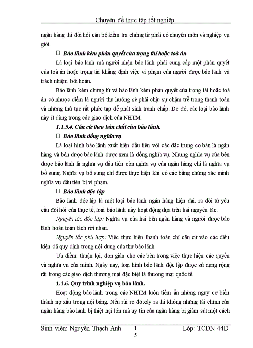 image for page Giải pháp nâng cao chất lượng hoạt động bảo lãnh tại chi nhánh NHCT tỉnh Hà Tây