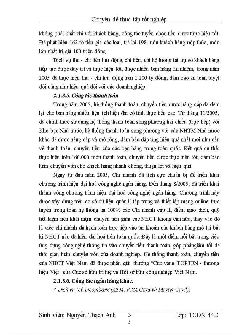 image for page Giải pháp nâng cao chất lượng hoạt động bảo lãnh tại chi nhánh NHCT tỉnh Hà Tây