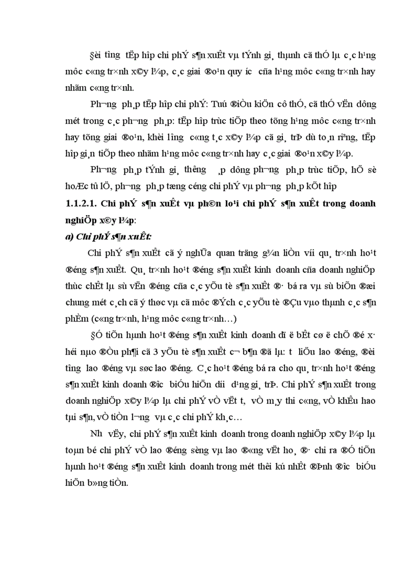 image for page Kế toán tập hợp chi phí sản xuất và tính giá thành sản phẩm xây lắp tại công ty cổ phần xây dựng số 1 Hải Dương 1