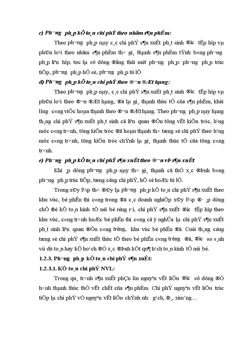 image for page Kế toán tập hợp chi phí sản xuất và tính giá thành sản phẩm xây lắp tại công ty cổ phần xây dựng số 1 Hải Dương 1