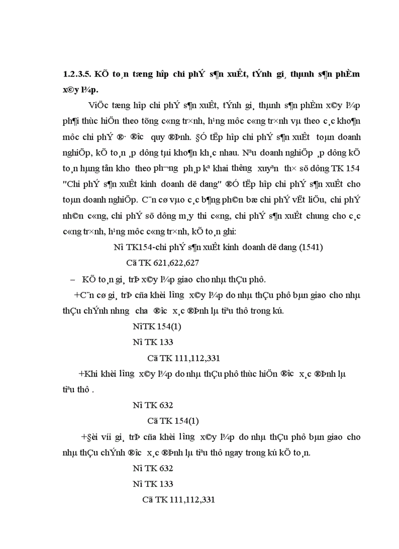 image for page Kế toán tập hợp chi phí sản xuất và tính giá thành sản phẩm xây lắp tại công ty cổ phần xây dựng số 1 Hải Dương 1