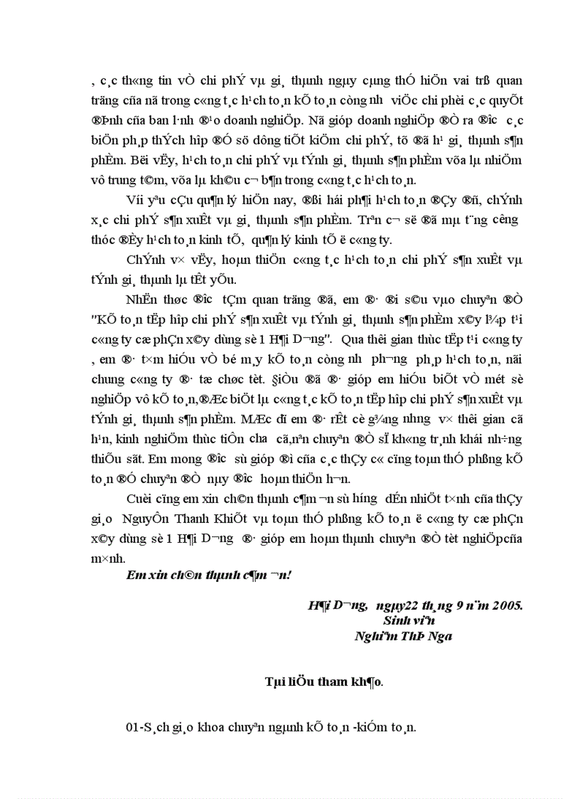 image for page Kế toán tập hợp chi phí sản xuất và tính giá thành sản phẩm xây lắp tại công ty cổ phần xây dựng số 1 Hải Dương 1