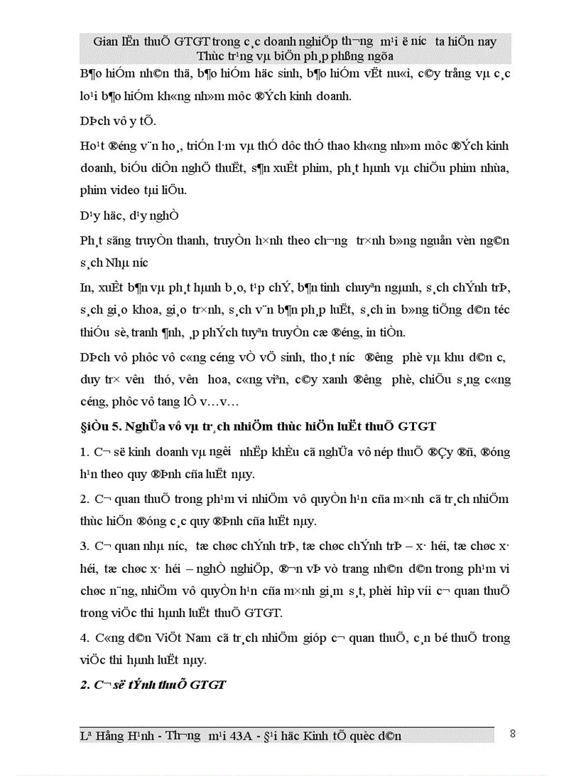 image for page Gian lận thuế GTGT trong các doanh nghiệp thương mại ở Việt Nam hiện nay và biện pháp phòng ngừa