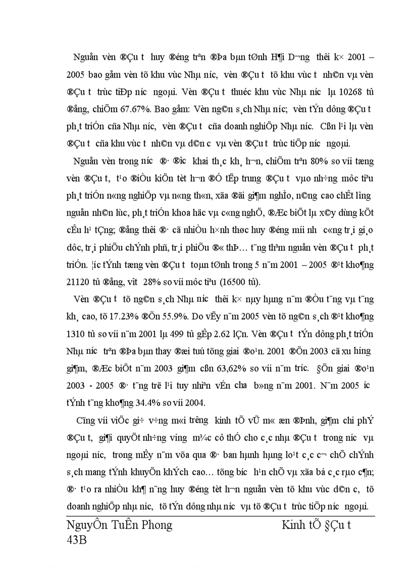 image for page Tác động của đầu tư tới chuyển dịch cơ cấu kinh tế ở Hải Dương 1