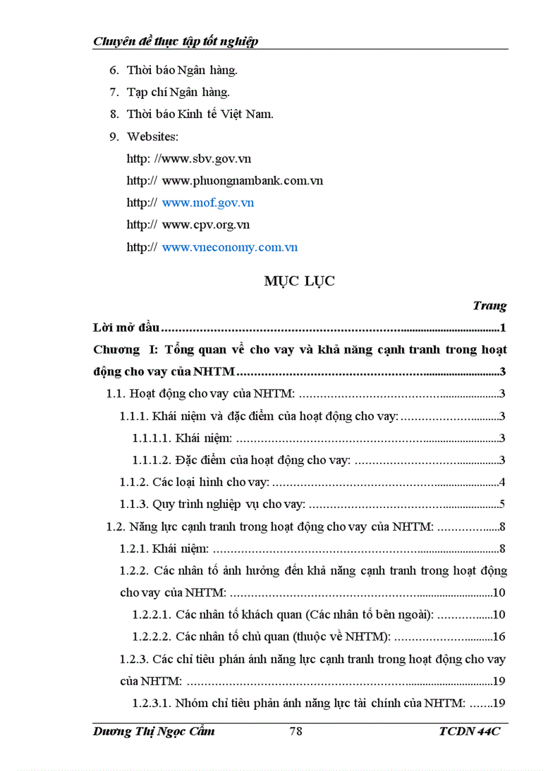 image for page Nâng cao năng lực cạnh tranh trong hoạt động cho vay của Ngân hàng Thương mại cổ phần Phương Nam Chi nhánh Hà Nội