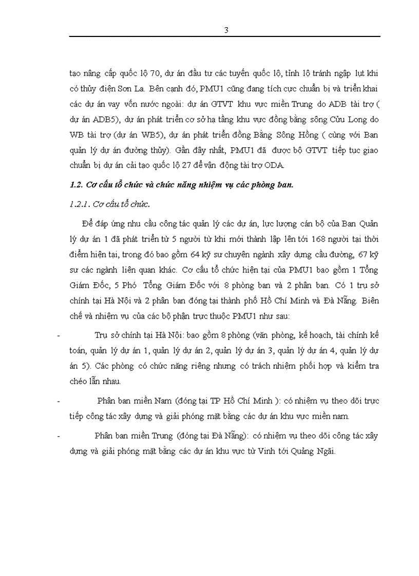 image for page Thực trạng và một số giải pháp nâng cao hiệu quả công tác đấu thầu tại Ban Quản lý dự án 1 Bộ giao thông vận tải 1