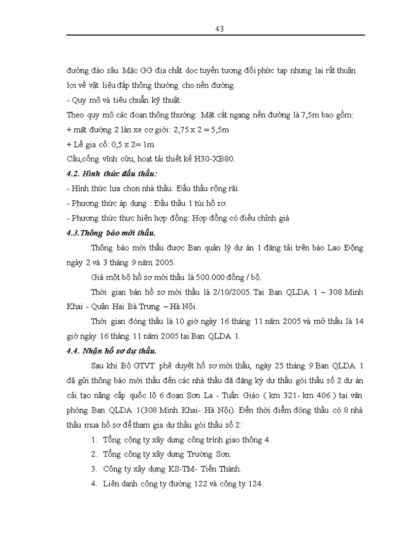 image for page Thực trạng và một số giải pháp nâng cao hiệu quả công tác đấu thầu tại Ban Quản lý dự án 1 Bộ giao thông vận tải 1